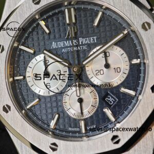 Customized AP Royal Oak 26240ST blue dial with original blue dial and date display, customized bright substitute hands, CNC 1:1 customized case strap and clasp, currently the best 4401 integrated movement - Image 8