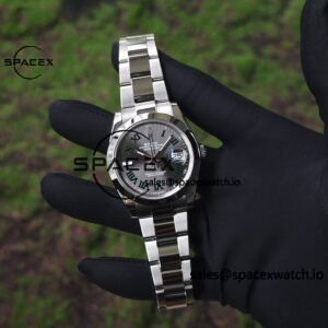 41mm Rolex DateJust m126300-0013 Customized Genuine Watch Outer Ring, Dial, Mirror, Pointer, Calendar Five Piece Set Dandong 3235 Integrated Movement 904L Steel Case Strap - Image 3