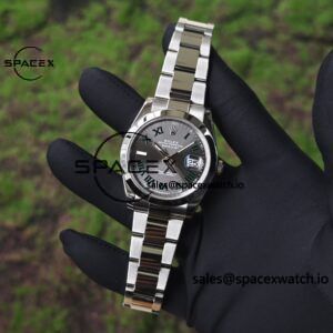 41mm Rolex DateJust m126300-0013 Customized Genuine Watch Outer Ring, Dial, Mirror, Pointer, Calendar Five Piece Set Dandong 3235 Integrated Movement 904L Steel Case Strap - Image 4
