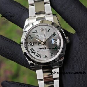 41mm Rolex DateJust m126300-0013 Customized Genuine Watch Outer Ring, Dial, Mirror, Pointer, Calendar Five Piece Set Dandong 3235 Integrated Movement 904L Steel Case Strap - Image 6