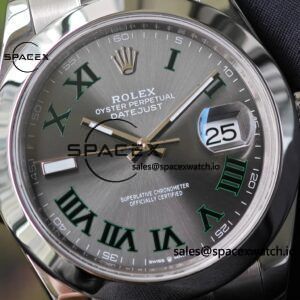 41mm Rolex DateJust m126300-0013 Customized Genuine Watch Outer Ring, Dial, Mirror, Pointer, Calendar Five Piece Set Dandong 3235 Integrated Movement 904L Steel Case Strap - Image 9