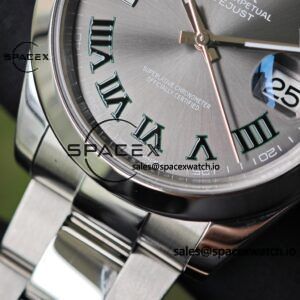 41mm Rolex DateJust m126300-0013 Customized Genuine Watch Outer Ring, Dial, Mirror, Pointer, Calendar Five Piece Set Dandong 3235 Integrated Movement 904L Steel Case Strap - Image 12