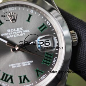 41mm Rolex DateJust m126300-0013 Customized Genuine Watch Outer Ring, Dial, Mirror, Pointer, Calendar Five Piece Set Dandong 3235 Integrated Movement 904L Steel Case Strap - Image 14