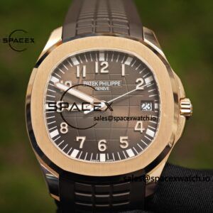 Aquanaut 5167R original data 1:1 customized 18K pure gold case clasp, best alternative dial, hands, calendar, custom ACE324 integrated movement - Image 8