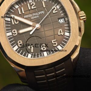 Aquanaut 5167R original data 1:1 customized 18K pure gold case clasp, best alternative dial, hands, calendar, custom ACE324 integrated movement - Image 12