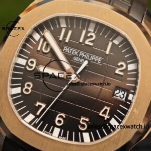 Aquanaut 5167R original data 1:1 customized 18K pure gold case clasp, best alternative dial, hands, calendar, custom ACE324 integrated movement - Image 13