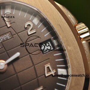 Aquanaut 5167R original data 1:1 customized 18K pure gold case clasp, best alternative dial, hands, calendar, custom ACE324 integrated movement - Image 14