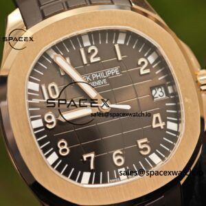 Aquanaut 5167R original data 1:1 customized 18K pure gold case clasp, best alternative dial, hands, calendar, custom ACE324 integrated movement - Image 16