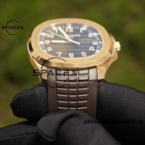 Aquanaut 5167R original data 1:1 customized 18K pure gold case clasp, best alternative dial, hands, calendar, custom ACE324 integrated movement - Image 23