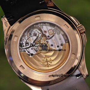 Aquanaut 5167R original data 1:1 customized 18K pure gold case clasp, best alternative dial, hands, calendar, custom ACE324 integrated movement - Image 19