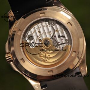 Aquanaut 5167R original data 1:1 customized 18K pure gold case clasp, best alternative dial, hands, calendar, custom ACE324 integrated movement - Image 20