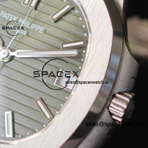 (Regular customization) Patek Philippe 5711 green dial, customized best alternative dial pointer calendar, case and strap re polished, 324 integrated movement - Image 13