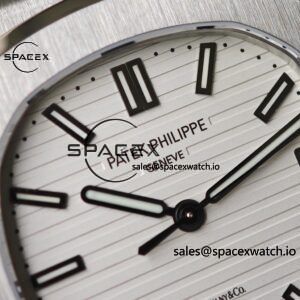 (Top Customization) Patek Philippe 5711/1A Tiffany Double Signature White Dial, Original Data 1:1 Customized Case and Strap, Customized Best Alternative Representative Plate, Pointer, Calendar, and ACE324 Integrated Movement, - Image 16