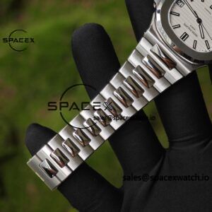(Top Customization) Patek Philippe 5711/1A Tiffany Double Signature White Dial, Original Data 1:1 Customized Case and Strap, Customized Best Alternative Representative Plate, Pointer, Calendar, and ACE324 Integrated Movement, - Image 25