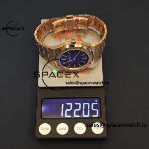 AP Royal Oak 39mm 15202 blue dial, electroplated 18K gold case (consistent color), dial hands undergo secondary finishing treatment, case undergoes secondary polishing - Image 29