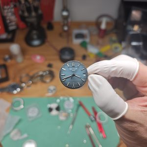 (Top customization) Patek Philippe 5711/1A blue dial, raw data 1:1 CNC customized case and strap, customized best alternative representative dial, hands, calendar and ACE324 integrated movement, infinitely close to GEN state - Image 34