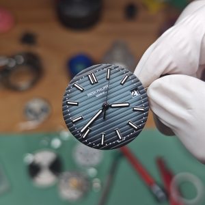 (Top customization) Patek Philippe 5711/1A blue dial, raw data 1:1 CNC customized case and strap, customized best alternative representative dial, hands, calendar and ACE324 integrated movement, infinitely close to GEN state - Image 38