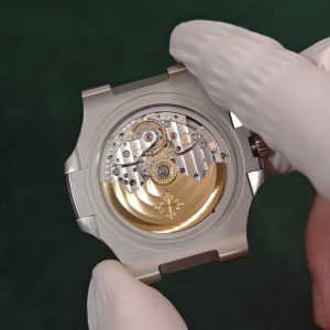 (Top customization) Patek Philippe 5711/1A blue dial, raw data 1:1 CNC customized case and strap, customized best alternative representative dial, hands, calendar and ACE324 integrated movement, infinitely close to GEN state - Image 47