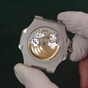 (Top customization) Patek Philippe 5711/1A blue dial, raw data 1:1 CNC customized case and strap, customized best alternative representative dial, hands, calendar and ACE324 integrated movement, infinitely close to GEN state - Image 48