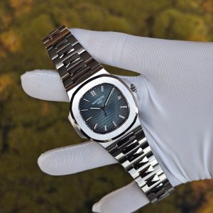 (Top customization) Patek Philippe 5711/1A blue dial, raw data 1:1 CNC customized case and strap, customized best alternative representative dial, hands, calendar and ACE324 integrated movement, infinitely close to GEN state - Image 75