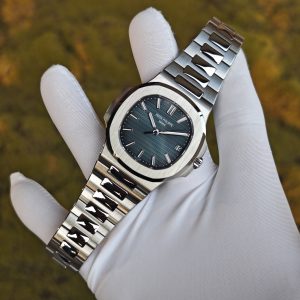 (Top customization) Patek Philippe 5711/1A blue dial, raw data 1:1 CNC customized case and strap, customized best alternative representative dial, hands, calendar and ACE324 integrated movement, infinitely close to GEN state - Image 76