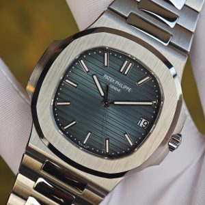 (Top customization) Patek Philippe 5711/1A blue dial, raw data 1:1 CNC customized case and strap, customized best alternative representative dial, hands, calendar and ACE324 integrated movement, infinitely close to GEN state - Image 79