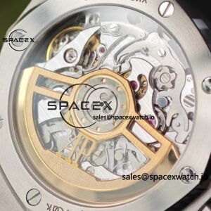 Customize AP Royal Oak 26240BC, customize the best alternative blue dial, date display, and substitute hands, hand inlaid with jewelry grade natural sapphire outer ring, CNC 1:1 customized case strap and clasp, currently the best 4401 integrated movement - Image 29