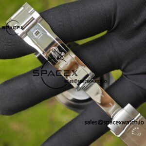 41mm Rolex Oyster Perpetual 134300 black dial modified genuine watch outer ring, dial, pointer three genuine accessories, Dandong 3230 integrated movement, high-quality 904L steel case strap - Image 22