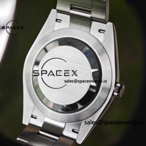 41mm Rolex Oyster Perpetual 134300 black dial modified genuine watch outer ring, dial, pointer three genuine accessories, Dandong 3230 integrated movement, high-quality 904L steel case strap - Image 18