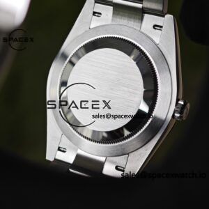 41mm Rolex Oyster Perpetual 134300 black dial modified genuine watch outer ring, dial, pointer three genuine accessories, Dandong 3230 integrated movement, high-quality 904L steel case strap - Image 17