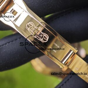 New Rolex Daytona series m126595tbr rose gold, handmade custom true T-shaped diamond outer ring, (Swiss handmade inlay) electroplated 18K rose gold case, strap, clasp, Dandong 4130 movement - Image 26