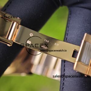 New Rolex Daytona series m126595tbr rose gold, handmade custom true T-shaped diamond outer ring, (Swiss handmade inlay) electroplated 18K rose gold case, strap, clasp, Dandong 4130 movement - Image 27