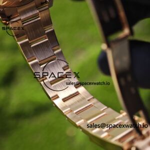 New Rolex Daytona series m126595tbr rose gold, handmade custom true T-shaped diamond outer ring, (Swiss handmade inlay) electroplated 18K rose gold case, strap, clasp, Dandong 4130 movement - Image 22