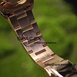 New Rolex Daytona series m126595tbr rose gold, handmade custom true T-shaped diamond outer ring, (Swiss handmade inlay) electroplated 18K rose gold case, strap, clasp, Dandong 4130 movement - Image 23