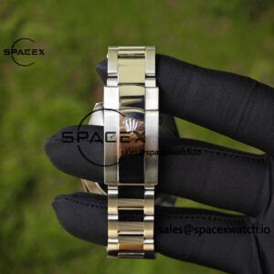 41mm Rolex DateJust m126300 white dial, custom modified genuine watch accessories, outer ring, dial, mirror, hands, Dandong 3235 integrated movement, 904L steel case strap - Image 24