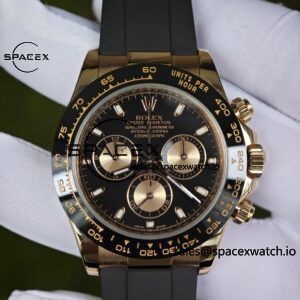 Rolex Daytona 116515 German CNC custom 18K pure gold case and clasp, equipped with genuine dial pointer mirror and outer ring four piece set, Dandong 4130 movement, installed according to official standards - Image 11