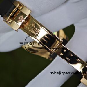 Rolex Daytona 116515 German CNC custom 18K pure gold case and clasp, equipped with genuine dial pointer mirror and outer ring four piece set, Dandong 4130 movement, installed according to official standards - Image 30