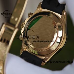 Rolex Daytona 116515 German CNC custom 18K pure gold case and clasp, equipped with genuine dial pointer mirror and outer ring four piece set, Dandong 4130 movement, installed according to official standards - Image 22
