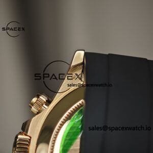 Rolex Daytona 116515 German CNC custom 18K pure gold case and clasp, equipped with genuine dial pointer mirror and outer ring four piece set, Dandong 4130 movement, installed according to official standards - Image 24