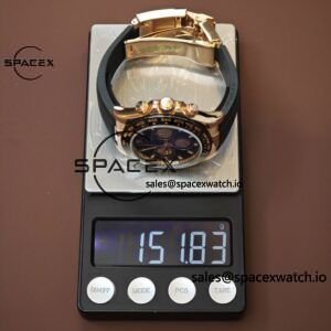 Rolex Daytona 116515 German CNC custom 18K pure gold case and clasp, equipped with genuine dial pointer mirror and outer ring four piece set, Dandong 4130 movement, installed according to official standards - Image 33