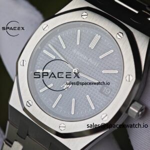 AP Royal Oak 39mm 15202 blue dial, original data 1:1 customized case strap, imported replacement blue dial, customized best alternative pointer and calendar, equipped with new GEN2121 movement 22K gold tourbillon - Image 12