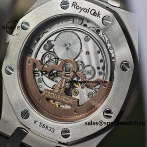 AP Royal Oak 39mm 15202 blue dial, original data 1:1 customized case strap, imported replacement blue dial, customized best alternative pointer and calendar, equipped with new GEN2121 movement 22K gold tourbillon - Image 20