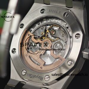 AP Royal Oak 39mm 15202 blue dial, original data 1:1 customized case strap, imported replacement blue dial, customized best alternative pointer and calendar, equipped with new GEN2121 movement 22K gold tourbillon - Image 23