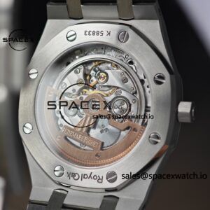 AP Royal Oak 39mm 15202 blue dial, original data 1:1 customized case strap, imported replacement blue dial, customized best alternative pointer and calendar, equipped with new GEN2121 movement 22K gold tourbillon - Image 24