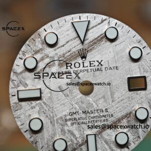 Rolex GMT Master II 126719 BLRO custom real meteorite dial, customized best alternative pointer calendar, plated with 18K white gold, Dandong 3285 integrated movement - Image 10