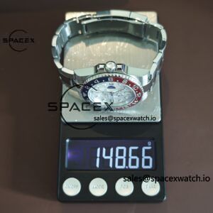 Rolex GMT Master II 126719 BLRO custom real meteorite dial, customized best alternative pointer calendar, plated with 18K white gold, Dandong 3285 integrated movement - Image 41