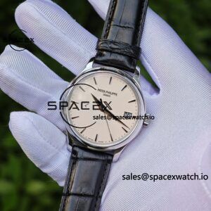 Patek Philippe Classic Series 5227 Ivory White, Customized Best Alternative Representative Plate, Pointer, Calendar Dandong 324 Integrated Movement - Image 7