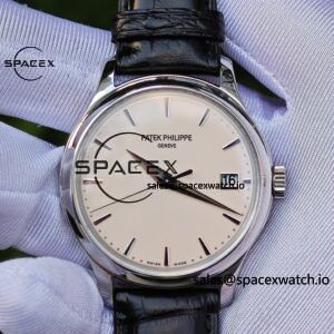 Patek Philippe Classic Series 5227 Ivory White, Customized Best Alternative Representative Plate, Pointer, Calendar Dandong 324 Integrated Movement - Image 8
