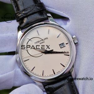 Patek Philippe Classic Series 5227 Ivory White, Customized Best Alternative Representative Plate, Pointer, Calendar Dandong 324 Integrated Movement - Image 9