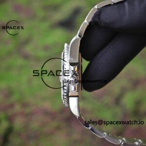 Rolex GMT Master II 126710 modified genuine black/color ceramic bezel, dial, hands, calendar, crystal, crown six genuine accessories, Dandong 3285 movement - Image 13